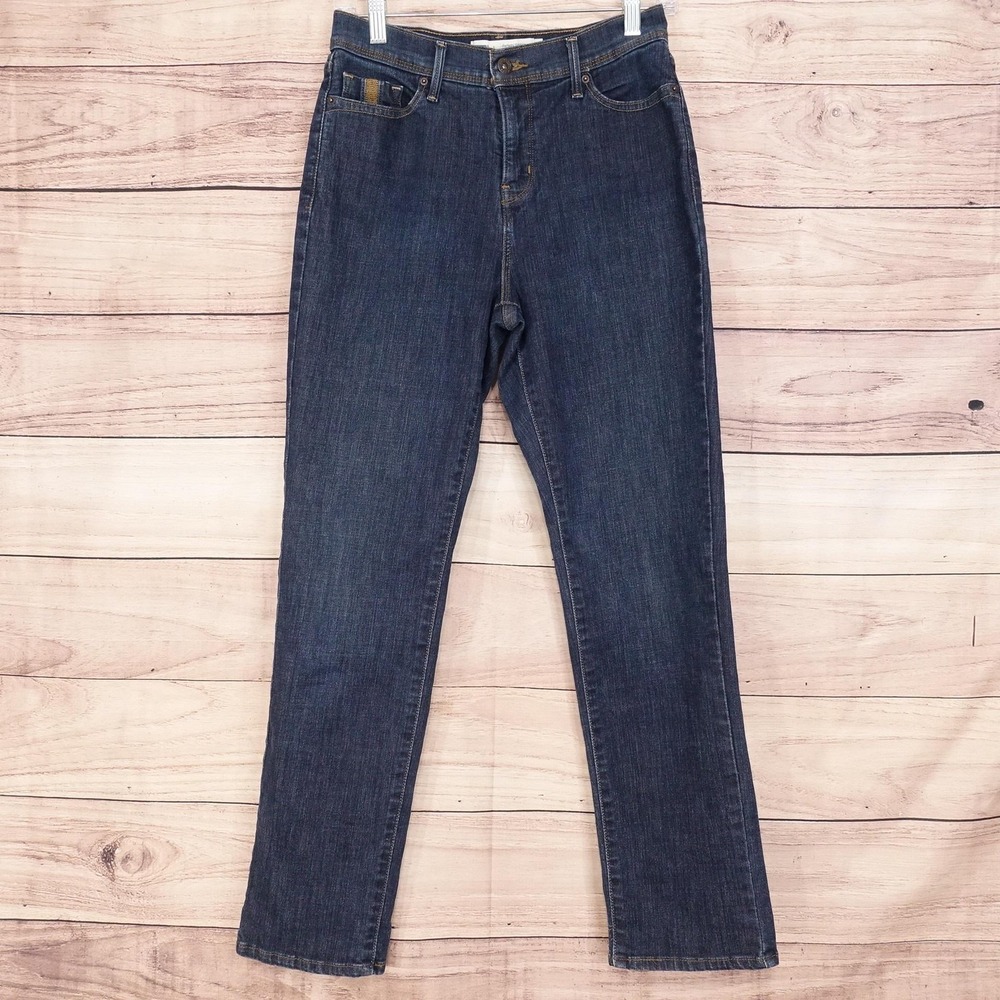Levi's 512 Perfectly Slimming 512 Straight Leg Jeans Womens 6S Stretch Denim
